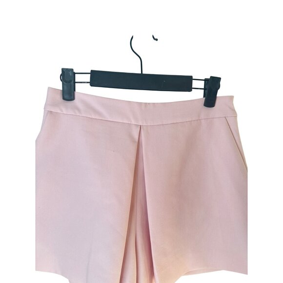 2/$30 ZARA XS Light Pink Pleated High-Waist Shorts - Picture 6 of 10